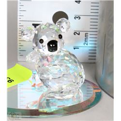 SWAROVSKI SILVER CRYSTAL KOALA BEAR