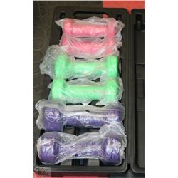 6 KG DUMBELL SET WITH CASE