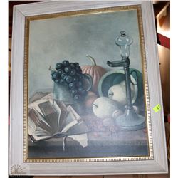 ESTATE 20" X 24" FRUIT PICTURE