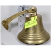 Image 1 : VINTAGE BRASS WALL MOUNT BELL