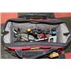 Image 1 : HUSKY ROLLING TOOL BAG WITH ASSORTED TOOLS