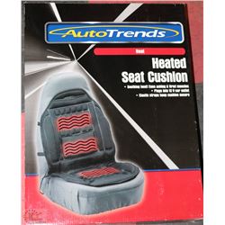 NEW AUTO TRENDS 12 VT HEAT SEAT CUSHION