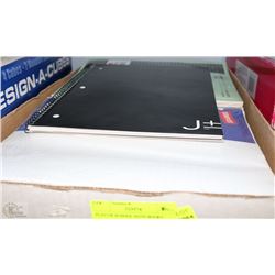 FLAT OF SCHOOL NOTE BOOKS/LOOSELEAF