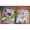 Image 1 : 2 BOXES  OF COLLECTOR OIL AND GAS STICKERS WITH