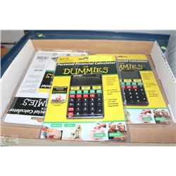 3 PERSONAL FINANCIAL CALCULATORS FOR DUMMIES