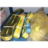 Image 1 : LOT OF 4 NEW  STRAPS INCL TOWING STRAP