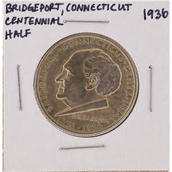 1936 Bridgeport Connecticut Centennial Commemorative Half Dollar Coin
