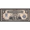 Image 1 : 1899 $2 Mini Porthole Silver Certificate Note