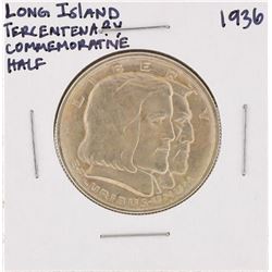 1936 Long Island Tercentenary Commemorative Half Dollar Coin