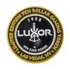 Image 1 : .999 Silver Luxor Casino $10 Casino Gaming Token Limited Edition