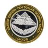Image 2 : .999 Silver Luxor Casino $10 Casino Gaming Token Limited Edition
