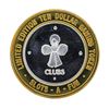 Image 2 : .999 Silver Clubs $10 Casino Gaming Token Limited Edition