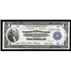 Image 1 : 1918 $1 Large Size National Currency Note San Francisco, California