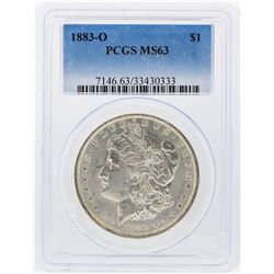 1883-O $1 Morgan Silver Dollar PCGS Graded MS63