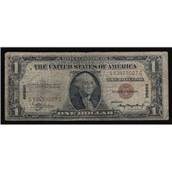 1935A $1 Silver Certificate Emergency Hawaii Note