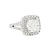 Image 1 : 14KT White Gold GIA Certified 3.72ctw Diamond Ring