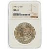 Image 1 : 1883-O $1 Morgan Silver Dollar NGC Graded MS63