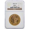 Image 1 : 1888-S $20 Liberty Head Double Eagle Gold Coin PCGS MS61