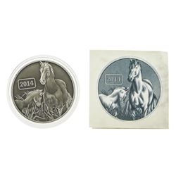 2014 $5 Tokelau Antique Finish Solver Coin