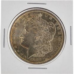 1886 $1 Morgan Silver Dollar Coin Great Toning
