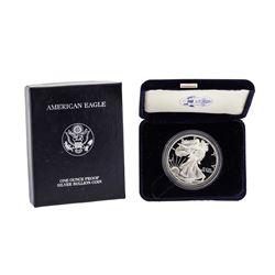 1999 1oz American Silver Eagle Proof Coin with Box