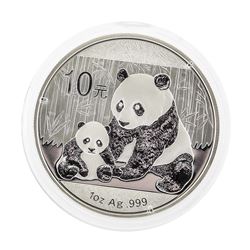 2012 10 Yuan China Silver Panda Coin