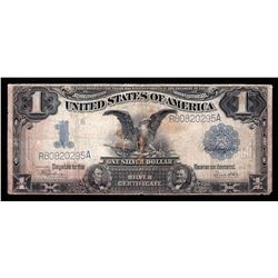 1899 $1 Black Eagle Silver Certificate Note