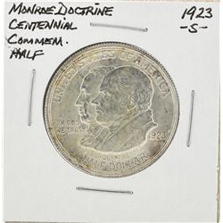 1923-S Monroe Doctrine Centennial Commemorative Half Dollar Coin