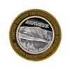 Image 2 : .999 Silver Harveys Lake Tahoe, Nevada $10 Casino Gaming Token Limited Edition