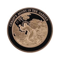 Franklin Mint Thomason Medallic Bible Proof Bronze Medal