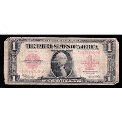 1923 $1 Legal Tender Large Size Red Seal Note