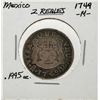 Image 1 : 1749-M Mexico 2 Reales Silver Coin
