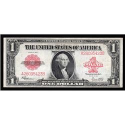 1923 $1 Legal Tender Large Size Red Seal Note
