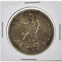 1877 $1 Silver Trade Dollar Coin