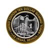 Image 1 : .999 Silver Las Vegas Club Nevada $10 Casino Gaming Token Limited Edition