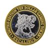 Image 2 : .999 Silver Excalibur $10 Casino Gaming Token Limited Edition