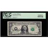 Image 1 : 1988A $1 Federal Reserve Note Courtesy Autograph PCGS XF 45PPQ