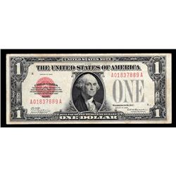1928 $1 Legal Tender Red Seal Note