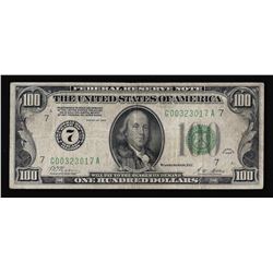 1928 $100 Federal Reserve Note Chicago