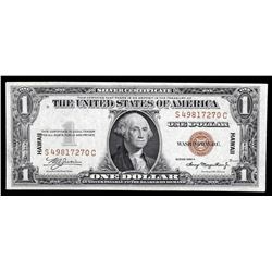 1935A $1 Silver Certificate Emergency Hawaii Note