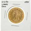 Image 1 : 1894 $10 Liberty Head Eagle Gold Coin