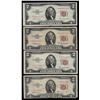 Image 1 : Lot of (4) 1953/A/B/C $2 Legal Tender Notes