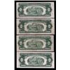 Image 2 : Lot of (4) 1953/A/B/C $2 Legal Tender Notes