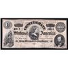 Image 1 : 1864 $100 The Confederate States of America Note