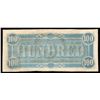 Image 2 : 1864 $100 The Confederate States of America Note