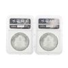 Image 2 : Set of (2) 2008 $1 American Silver Eagle Coins NGC MS70