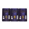 Image 2 : Set of (3) 0.5 Gram Istanbul Gold Refinery Cards