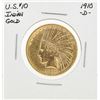 Image 1 : 1910-D $10 Indian Head Eagle Gold Coin