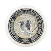 Image 2 : 1994 $10 Australian Kookaburra 10 oz. .999 Silver Coin