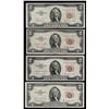 Image 1 : Lot of (4) 1953/A/B/C $2 Legal Tender Notes